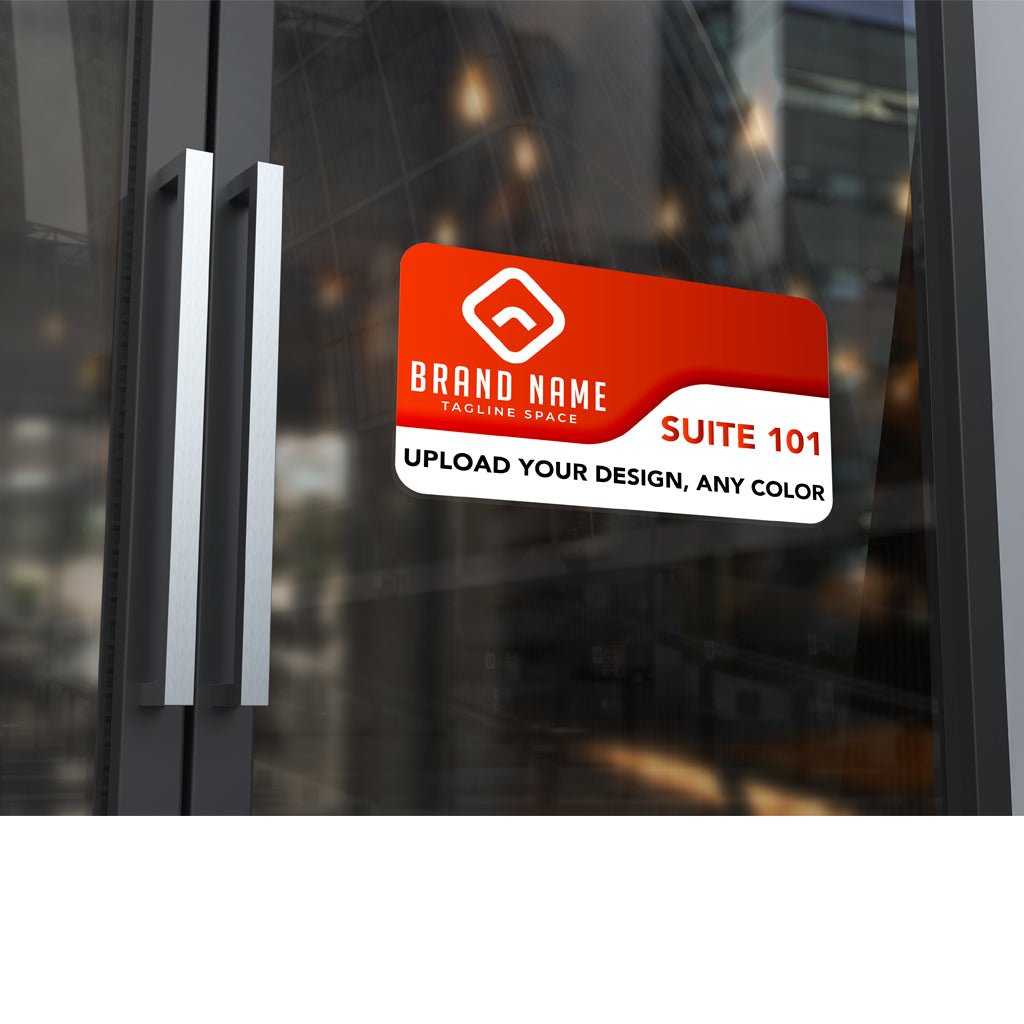 Business Sign Sticker, Removable 17.5