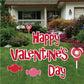 Valentine's Day Yard Decoration - Happy Valentine's Day with Candies - FREE SHIPPING