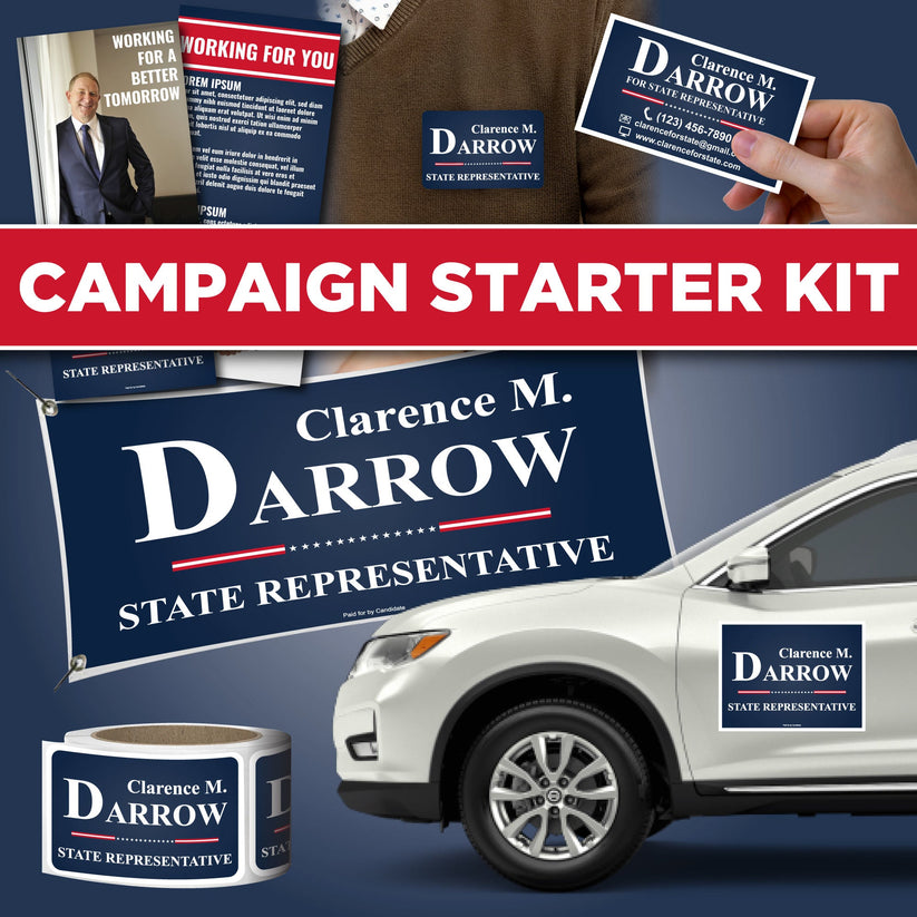 Campaign Custom Items Custom Candidate Starter Kit | Campaign Supplies & Yard Signs ...