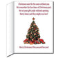 2'x3' Giant Christmas Card (Bears With Christmas Tree), W/Envelope - Stock Design