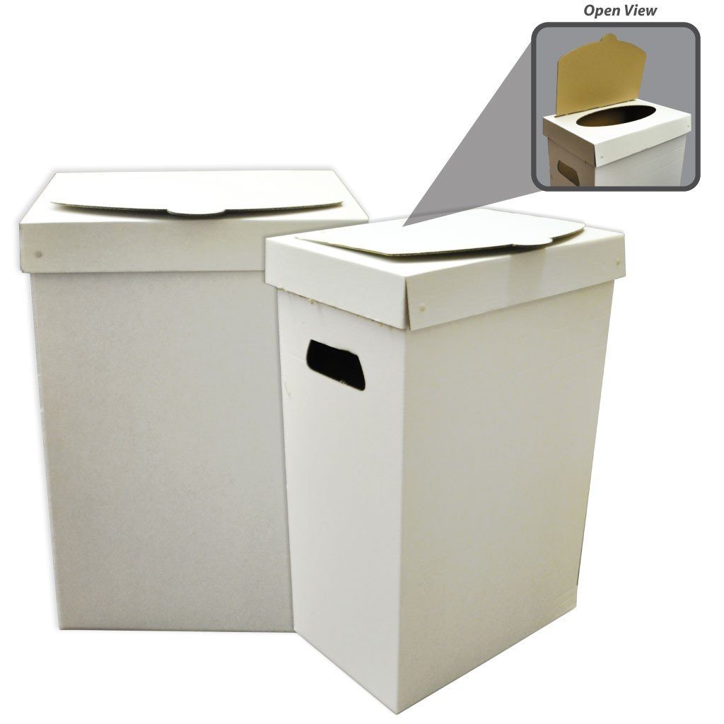 Disposable Recyclable Cardboard Trash Cans