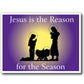 Jesus Is The Reason 18"x24" Yard Sign Decoration - FREE SHIPPING