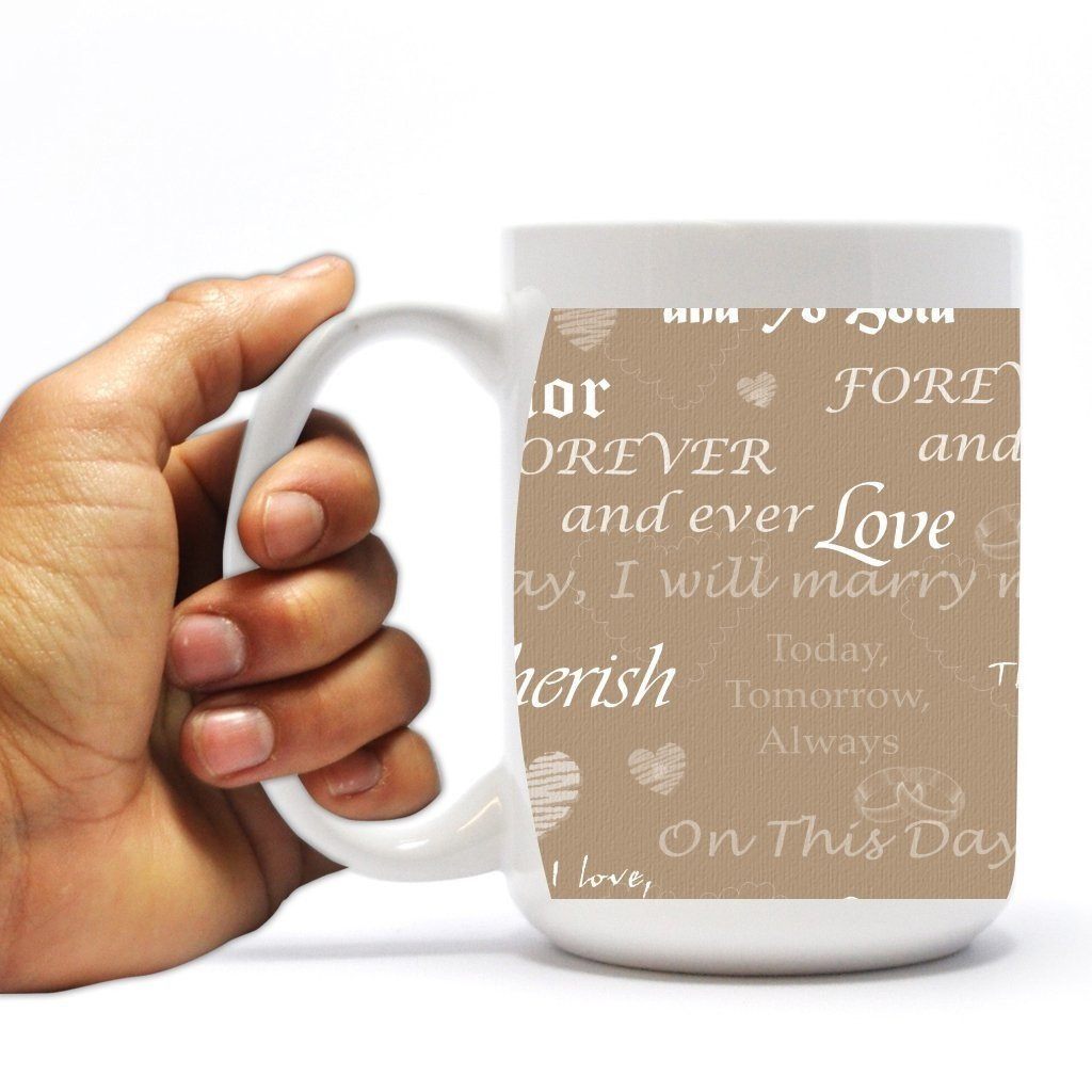 Wedding Gift - 15oz Coffee Mug