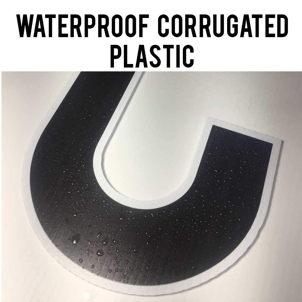 waterproof plastic material for decorations