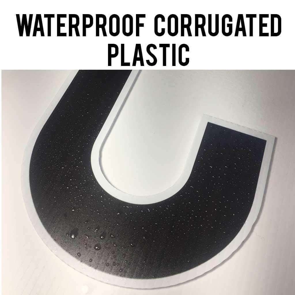 waterproof corrugated plastic
