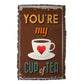 You're My Cup of Tea Woven Throw Blanket