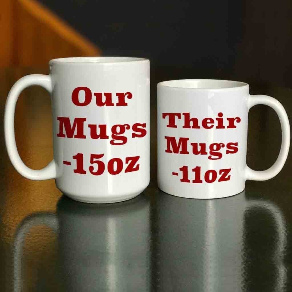 Creighton University Stripes Coffee Mug