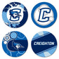 Creighton University Fun Designs Coaster Set of 4 - FREE SHIPPING
