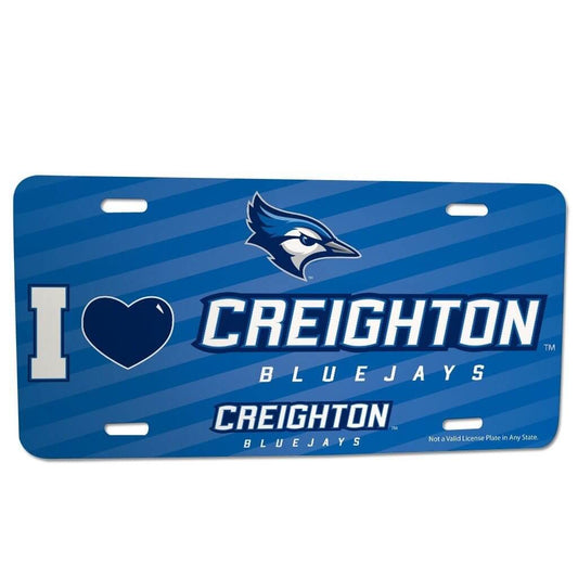 Creighton University - License Plate - I Love Creighton