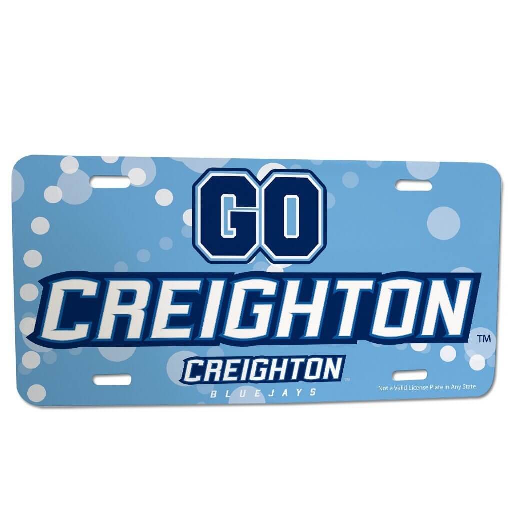 Creighton University - License Plate - Go Creighton