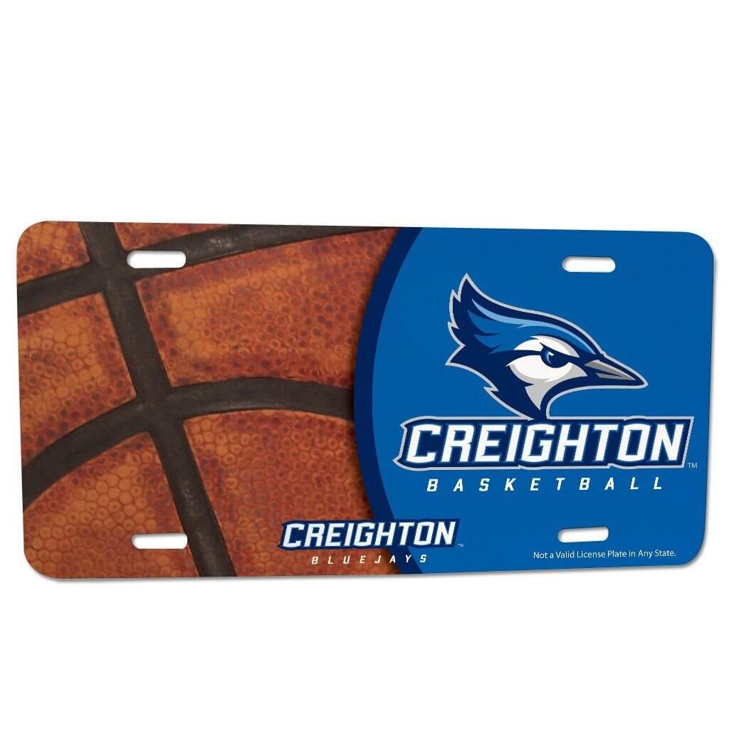 Creighton University - License Plate - Basketball