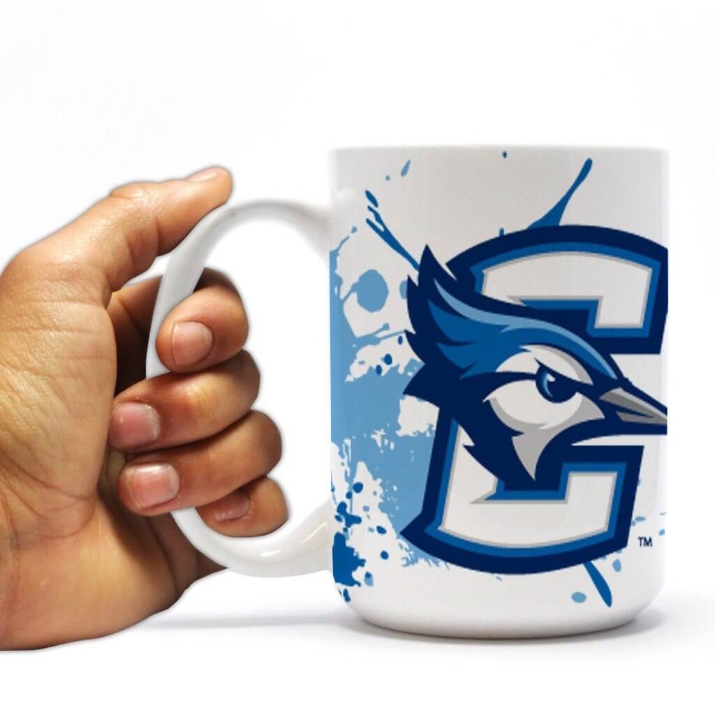 Creighton University - Coffee Mug “ Paint Splatter Design
