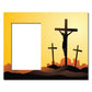 Crucifixion Decorative Picture Frame - Holds 4x6 Photo