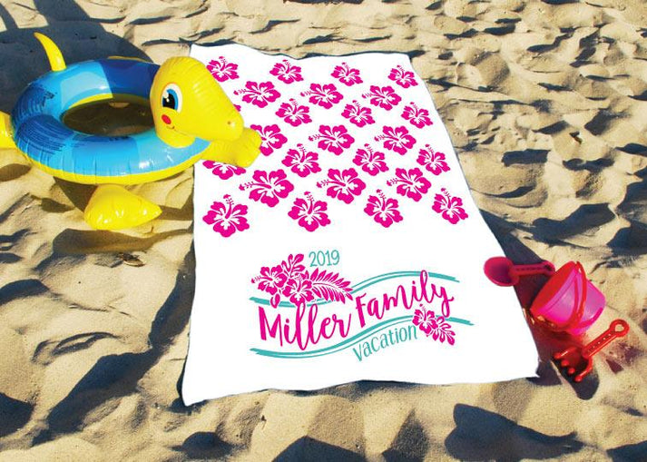 Personalized Cruise Beach Towels VictoryStore
