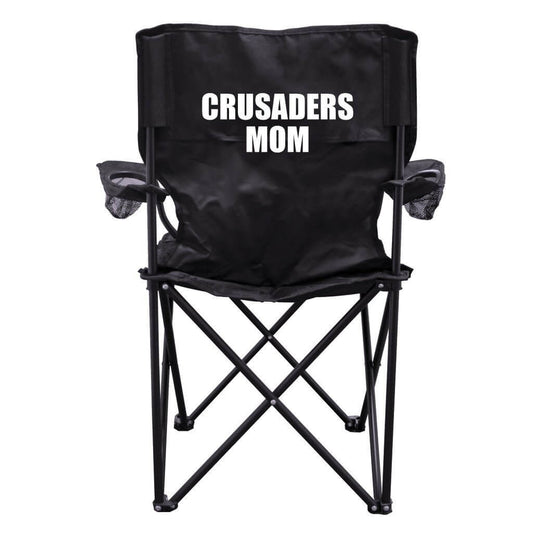 Crusaders Mom Black Folding Camping Chair