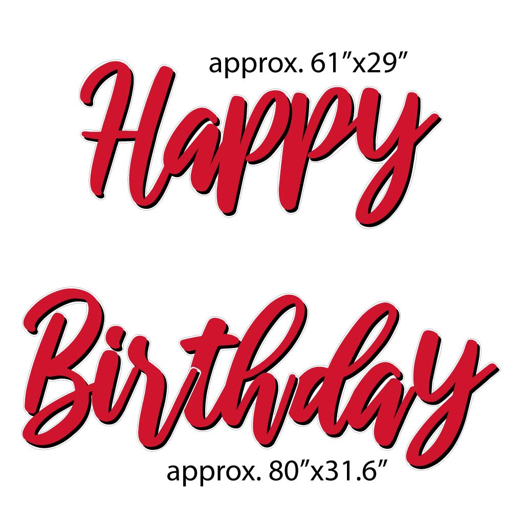 Be Happy In Cursive Happy Birthday Cursive