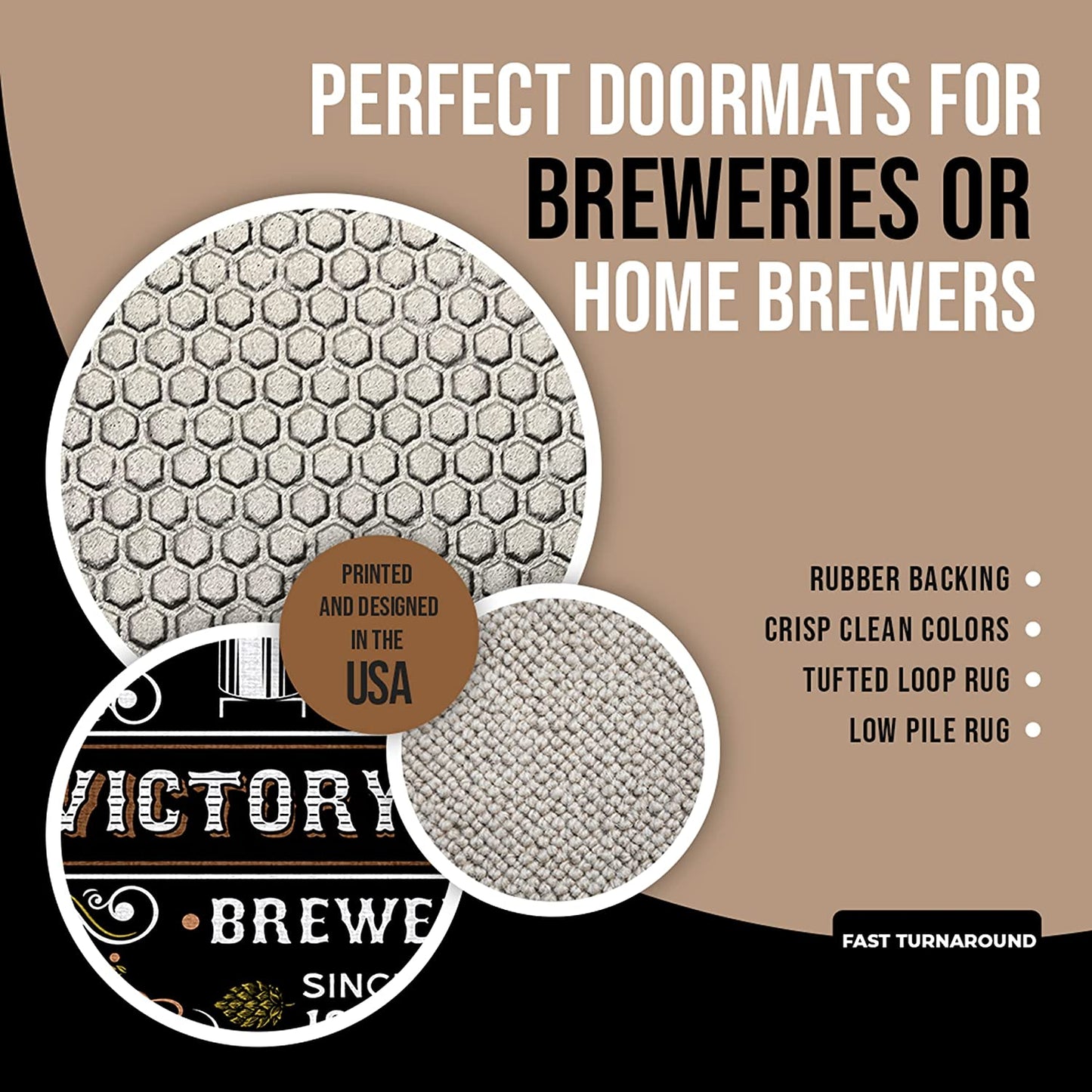 Custom Brewery Doormat