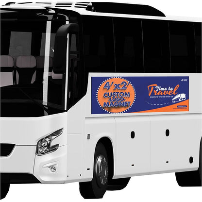 magnet markise bus Custom Bus Magnet (2-Pack) 2x4 Ft