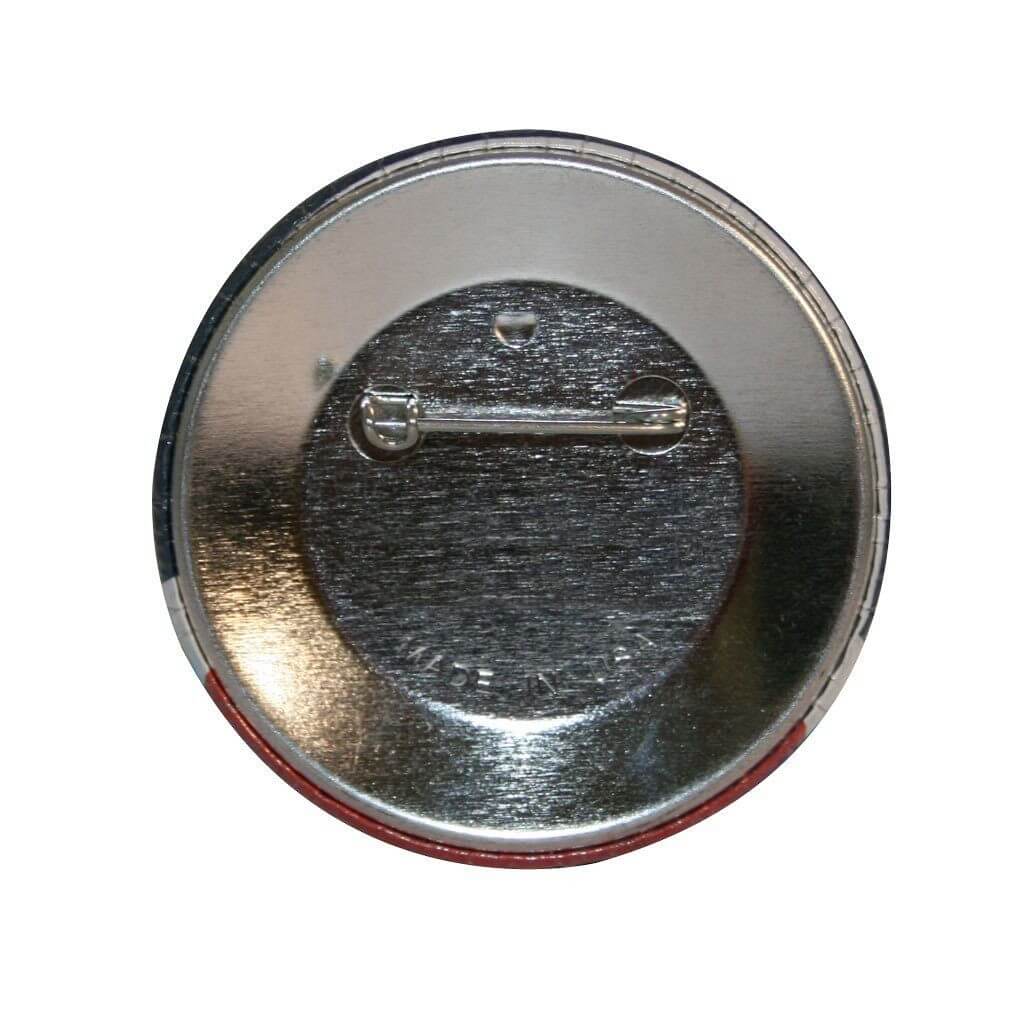 2.25" Round Buttons with Safety Pin Back