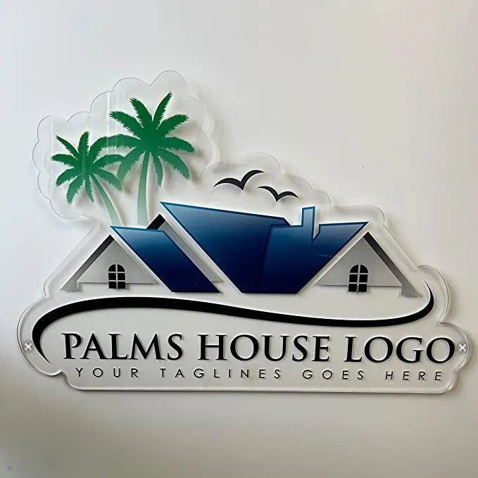 Custom Corporate Logo Acrylic Sign