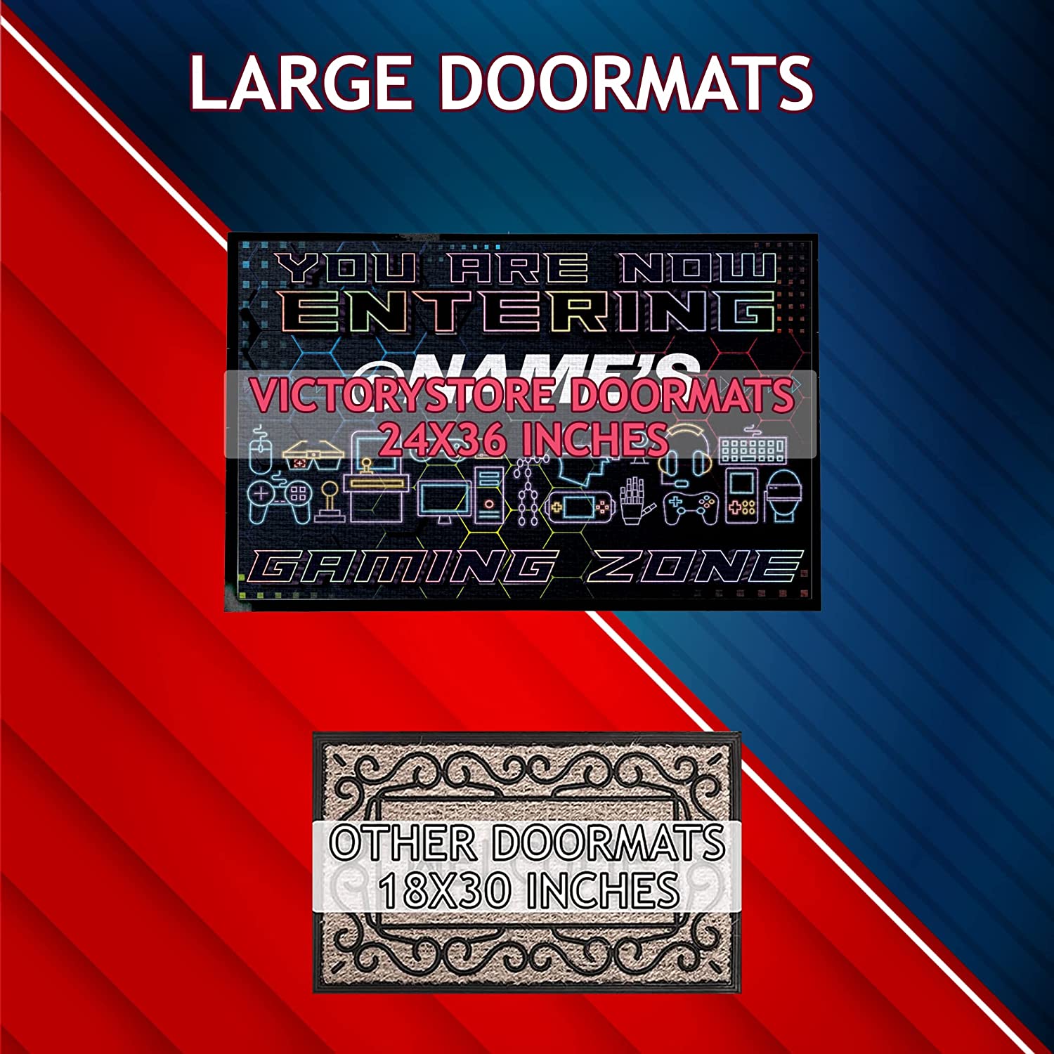 Custom Gamer Doormat