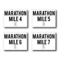 Custom Marathon Simple Yard Sign Package