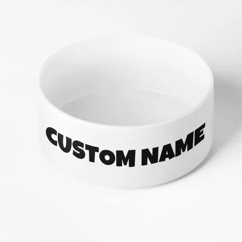 Custom Name Pet Bowl