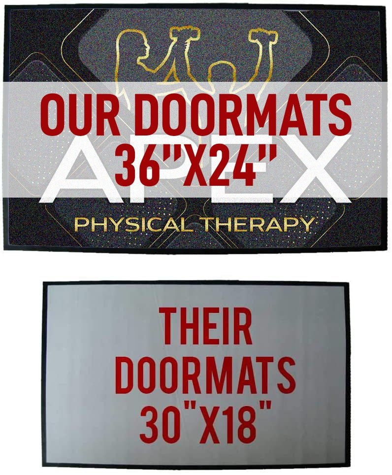 Custom Physical Therapy Door Mat (20104)