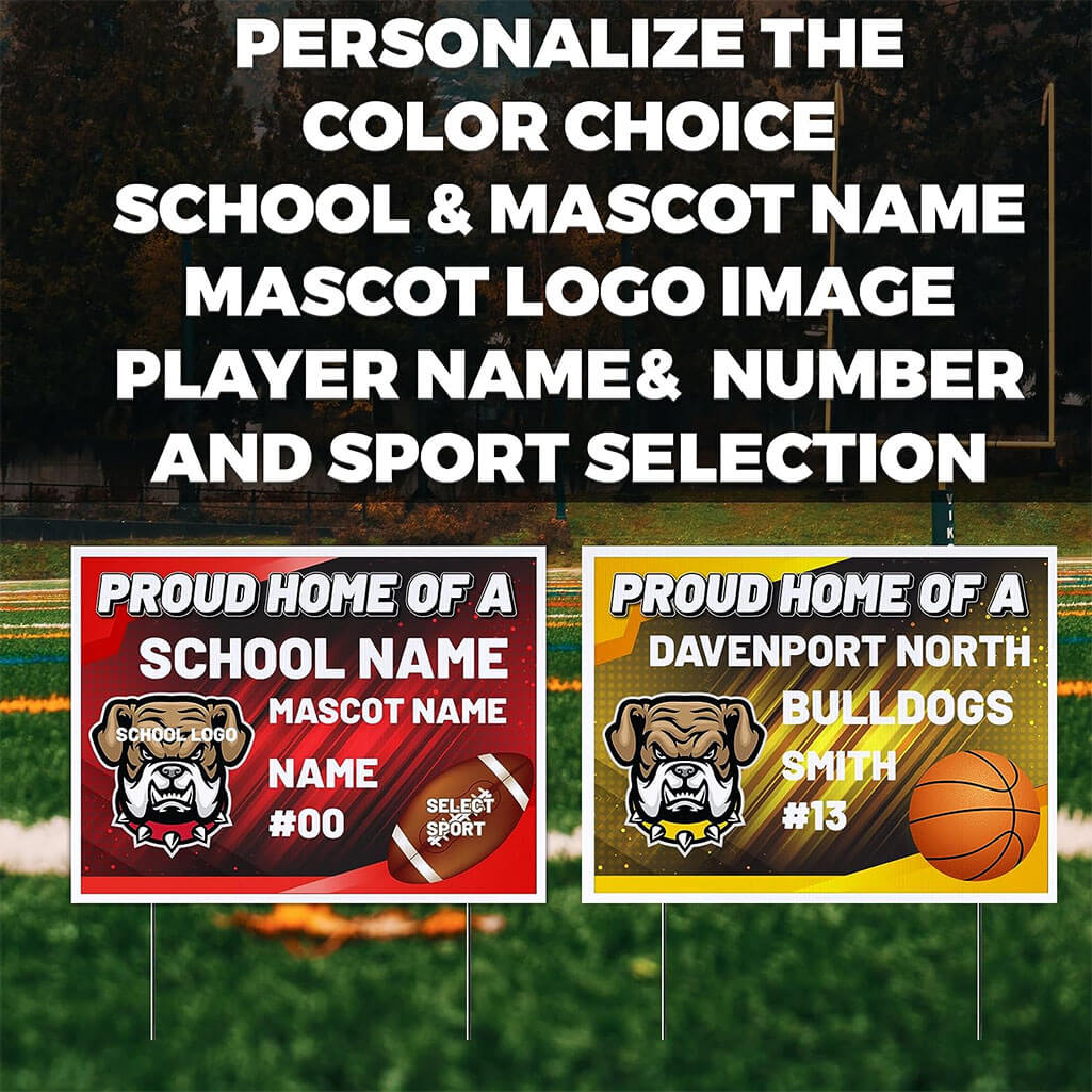 custom football helmet yard signs Football Helmet Shaped Yard Sign