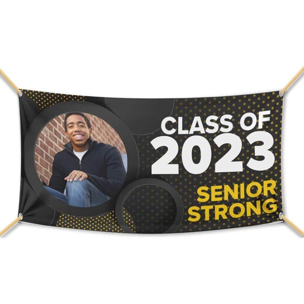 Custom Senior Photo Graduation Banner