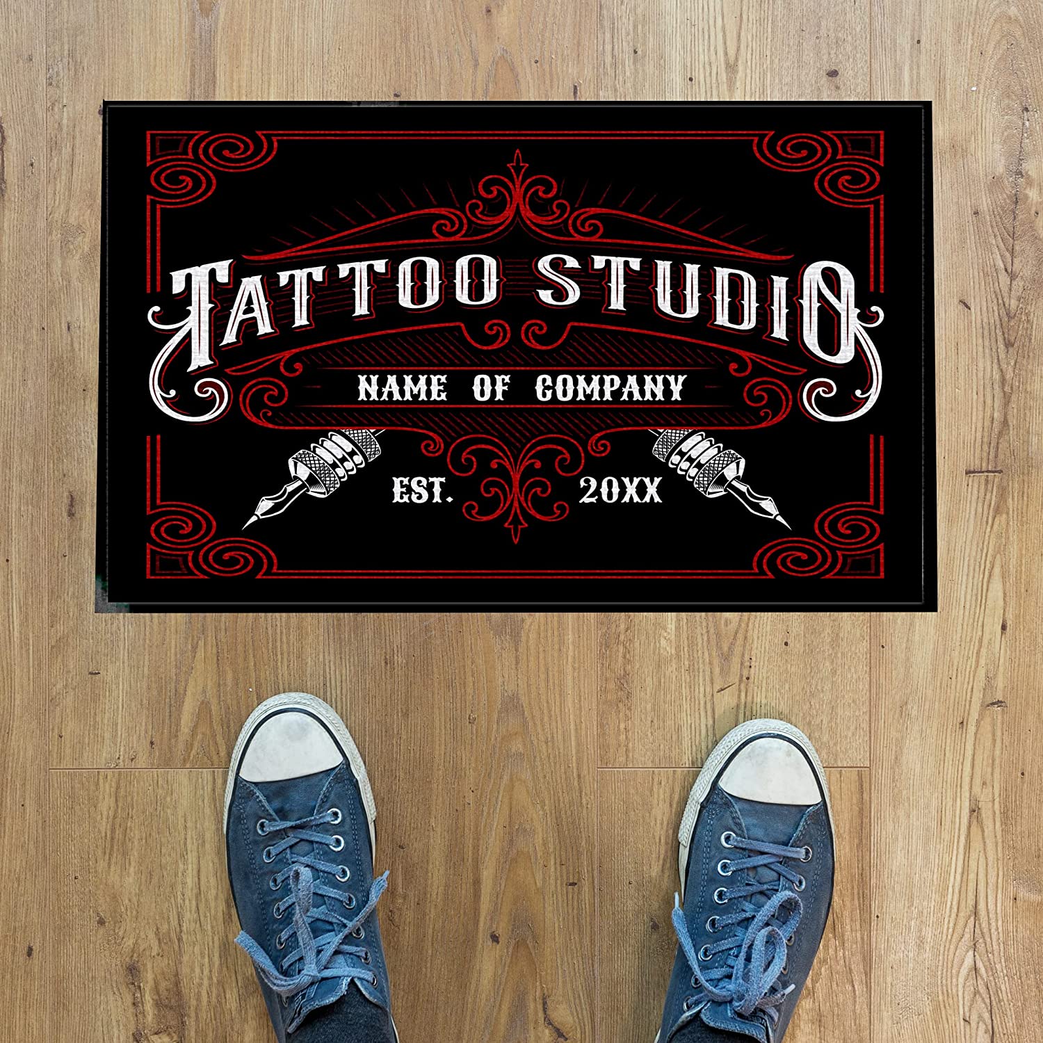 Support your local Tattoo shop Metal Sign 18 x 12 Inches
