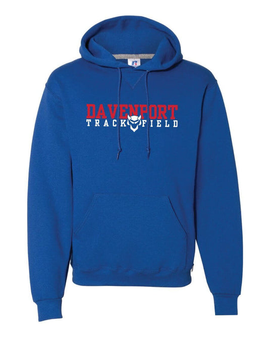 Davenport Central Track & Field Hooded Sweatshirt