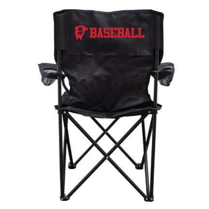 Davenport West Baseball Black Folding Camping Chair