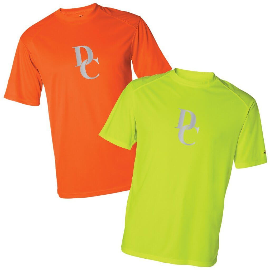 Central "DC" Mens Safety Runner Reflective Performance Shirt