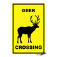 Deer Crossing Sign or Sticker