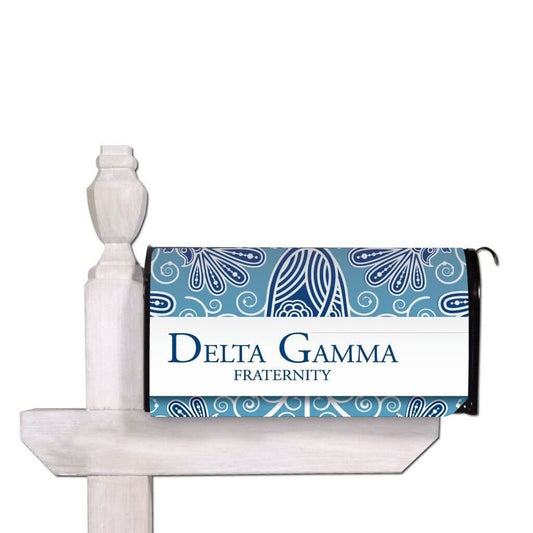 Delta Gamma Magnetic Mailbox Cover - Design 4