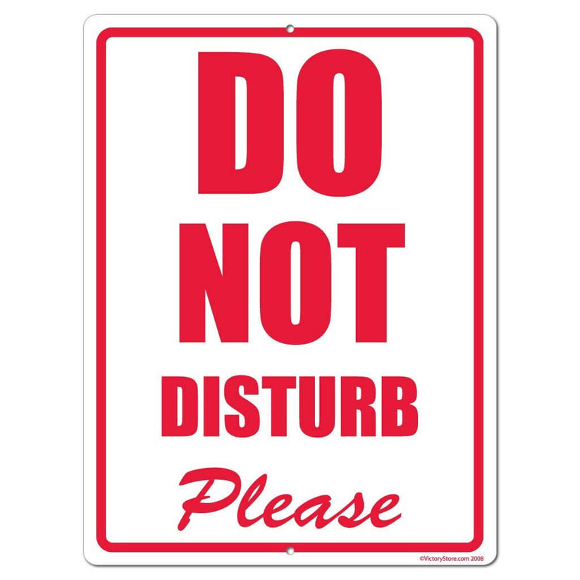 Do Not Disturb Please Sign or Sticker VictoryStore VictoryStore com Do Not Disturb Please Sign or Sticker VictoryStore VictoryStore com