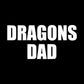 Dragons Dad Black Folding Camping Chair