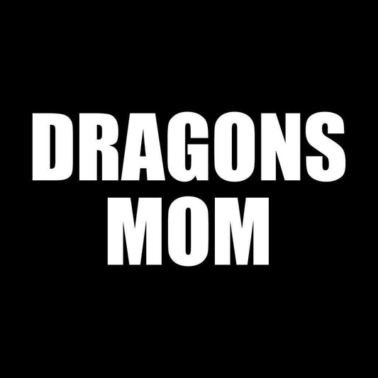 Dragons Mom Black Folding Camping Chair