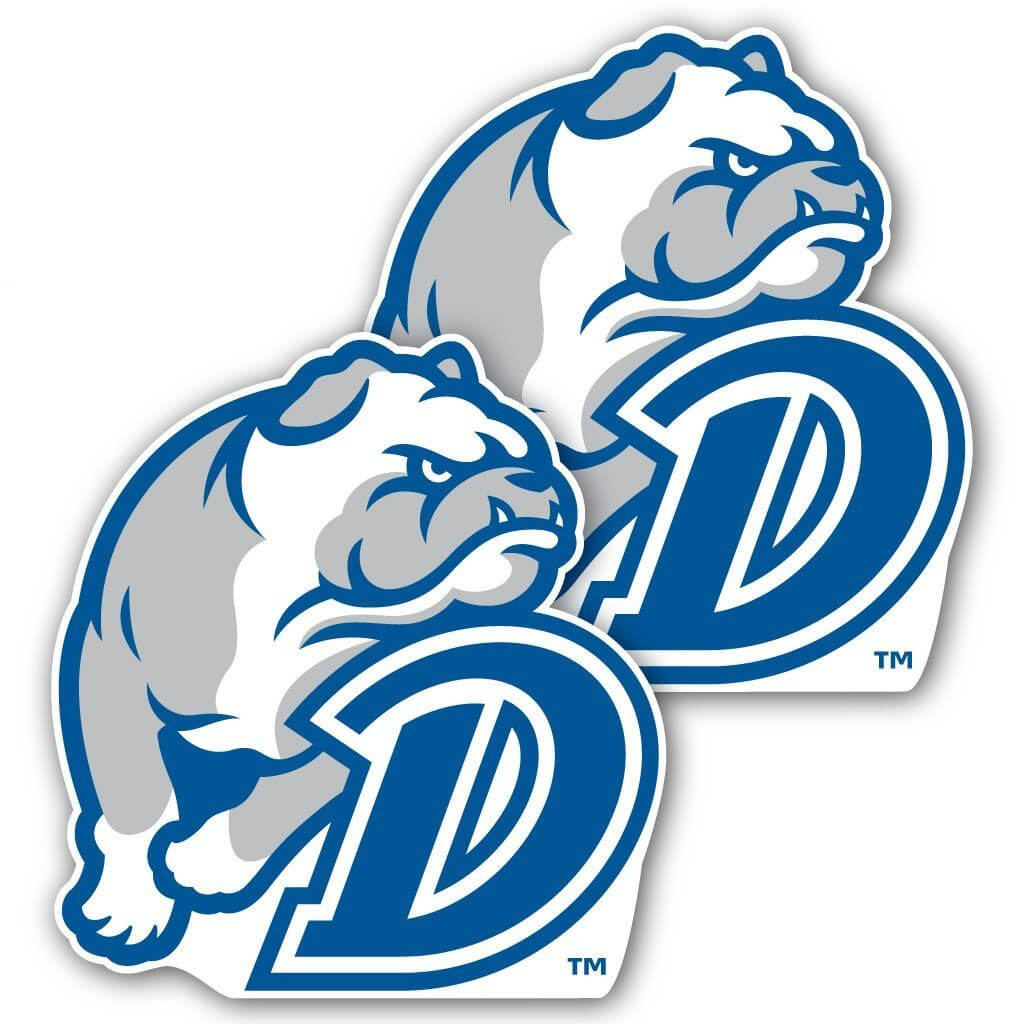 Drake University - Window Decal (Set of 2) - Bulldog