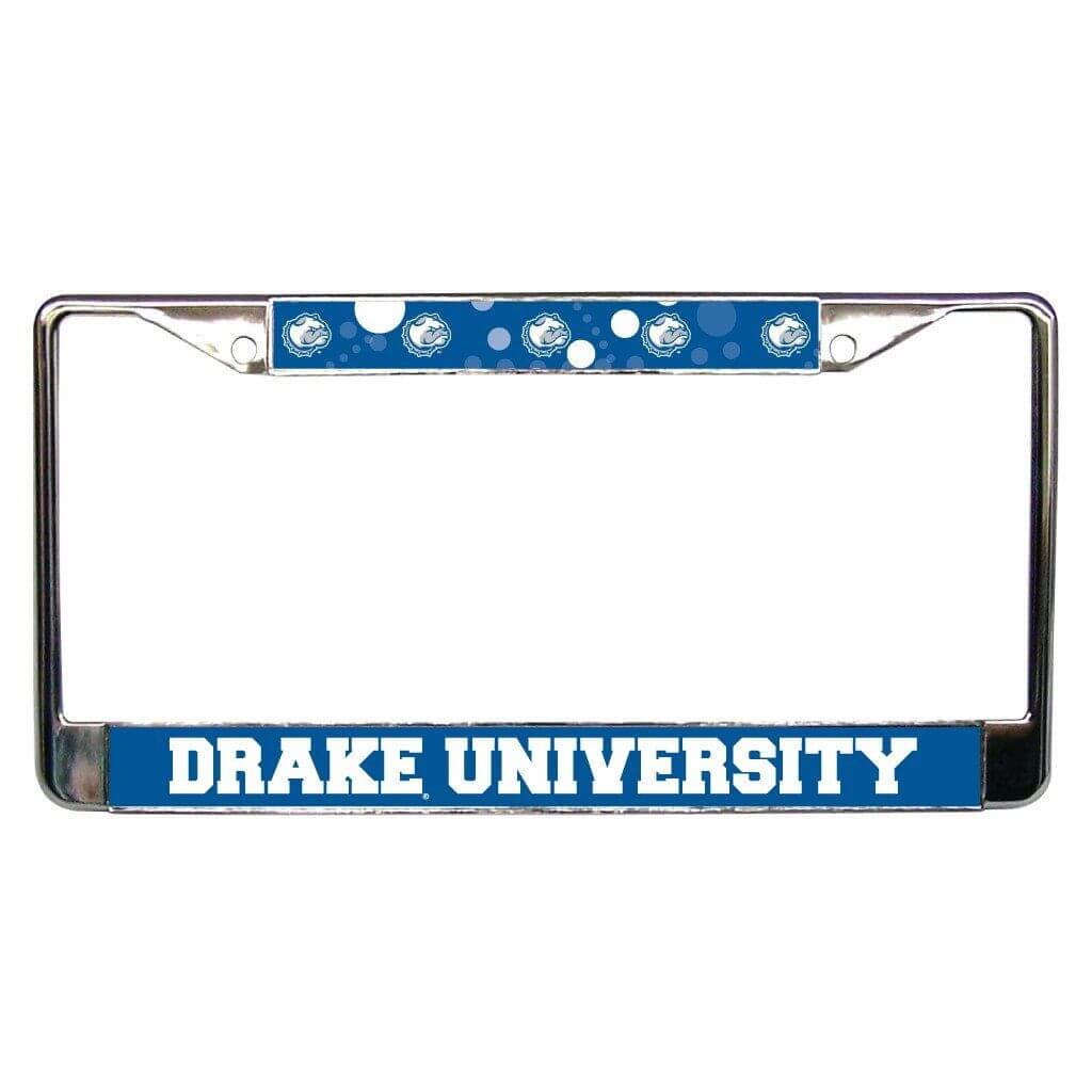 Drake University License Plate Frame - Drake University FREE SHIPPING