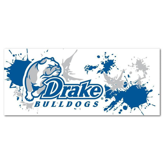 Drake University 15oz Coffee Mug - Paint Splatter Background
