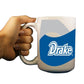 Drake University 15oz Coffee Mug Waves Background