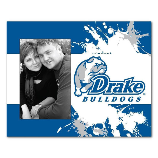 Drake University Picture Frame “ Paint Splatter Design