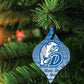 Drake University Ornament - Set of 3 Tapered Shapes - FREE SHIPPING