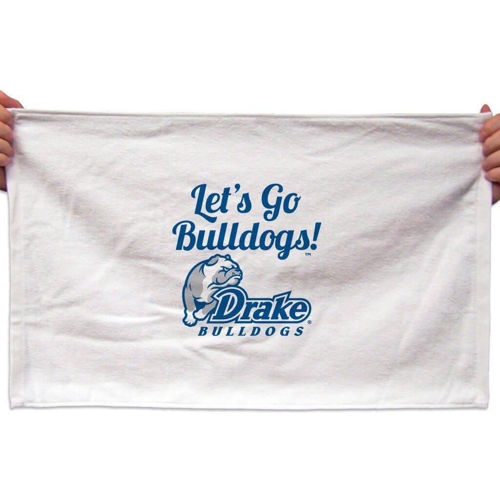 Drake University Rally Towel (Set of 3) - Let's Go Bulldogs!