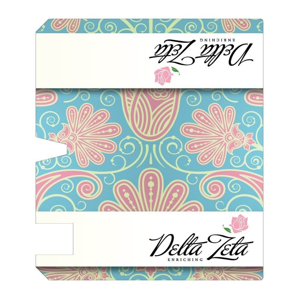 Delta Zeta Magnetic Mailbox Cover - Design 4