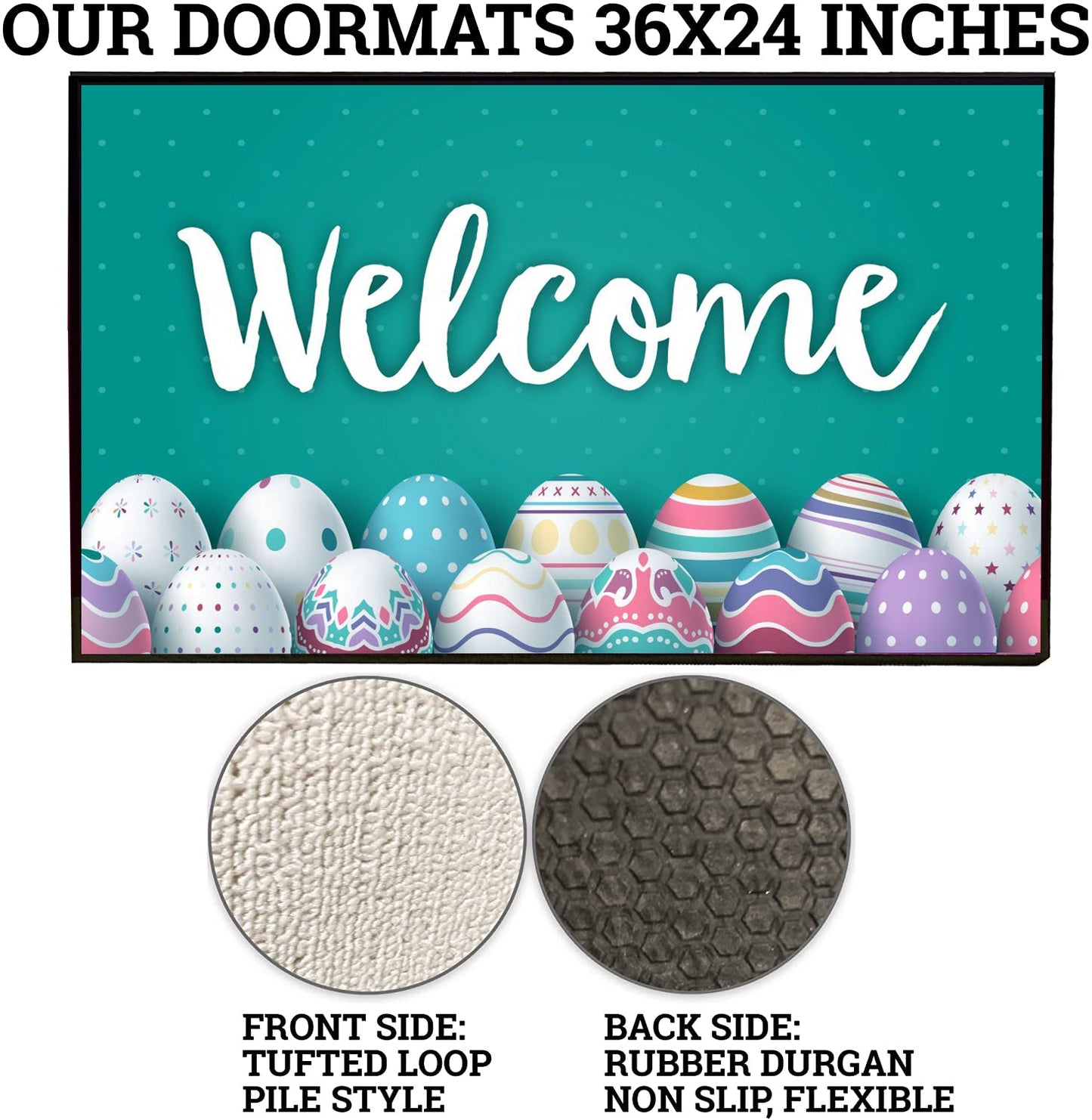 Easter Welcome Doormat (20097)