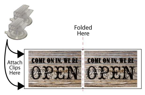 OPEN Window Sign | VictoryStore β VictoryStore.com