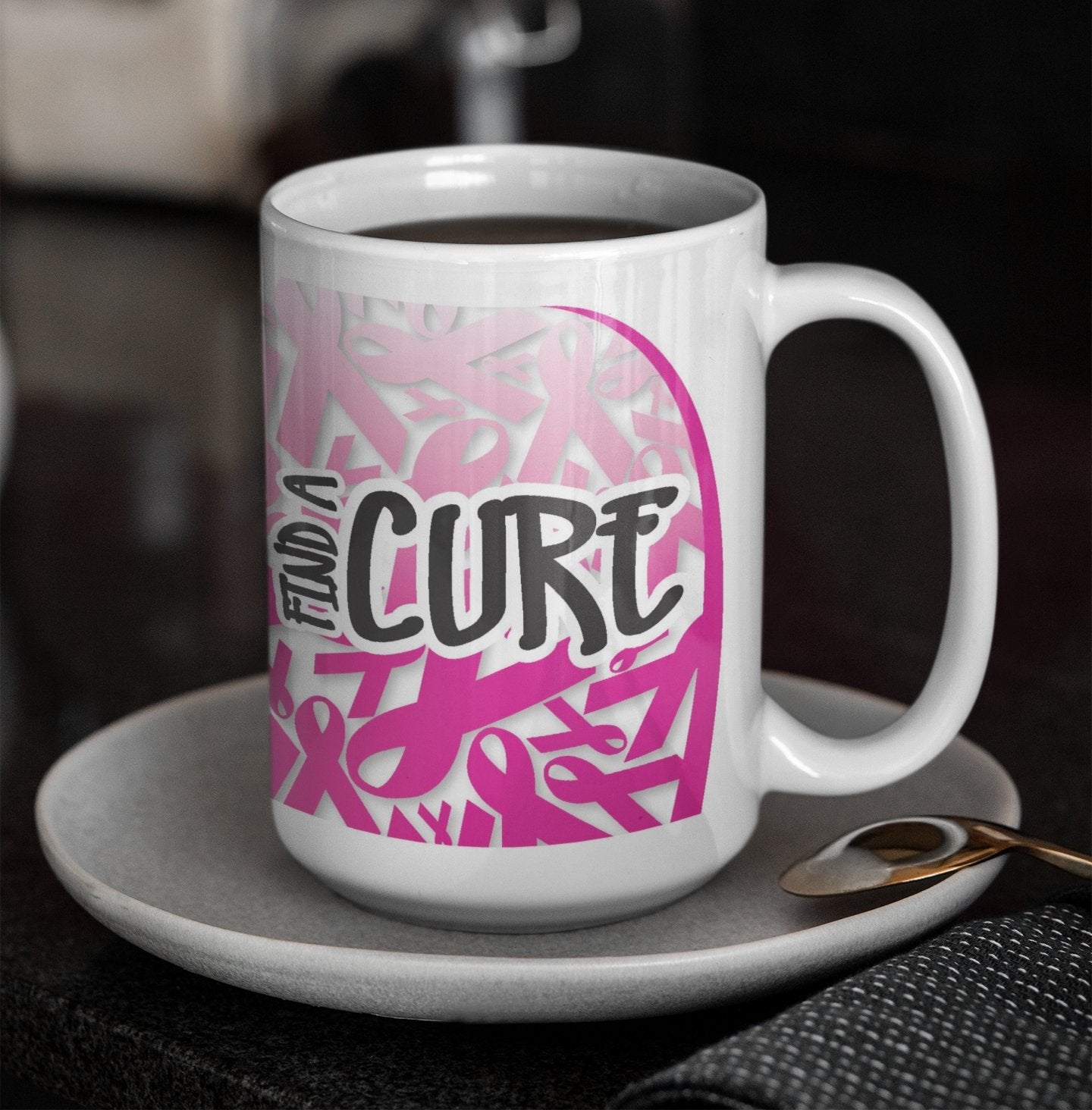Find a Cure Breast Cancer Coffee Mug